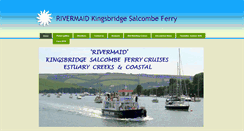 Desktop Screenshot of kingsbridgesalcombeferry.co.uk